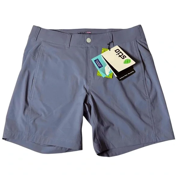 Stio Whiparound Short Storm Cloud Size 10 NWT - Picture 3 of 7